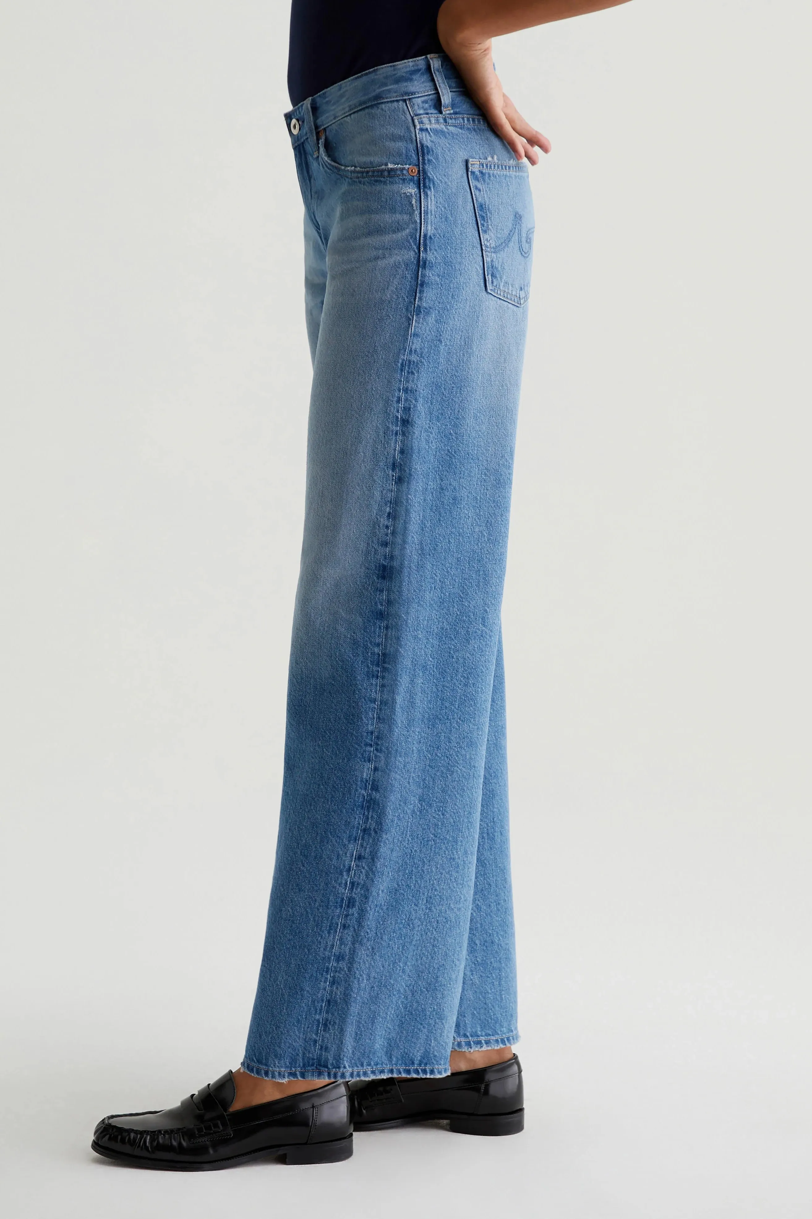 AG Adria Wide Leg Jeans