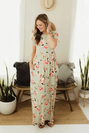 Buttery Floral Maxi