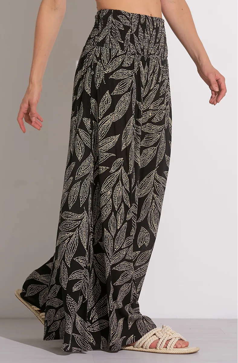 Elan Printed Palazzo Pant