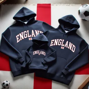 England Stadium Family Navy Hoodies