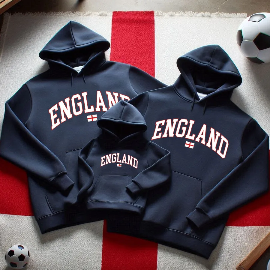 England Stadium Family Navy Hoodies