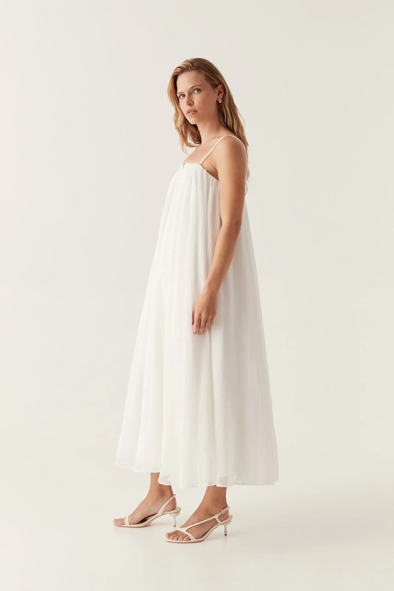 Filigree Sweetheart Midi Dress