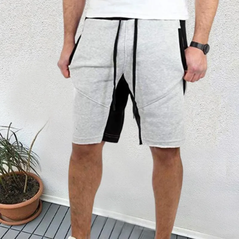 Fitness Five-Point Pants Color Matching Men's Shorts