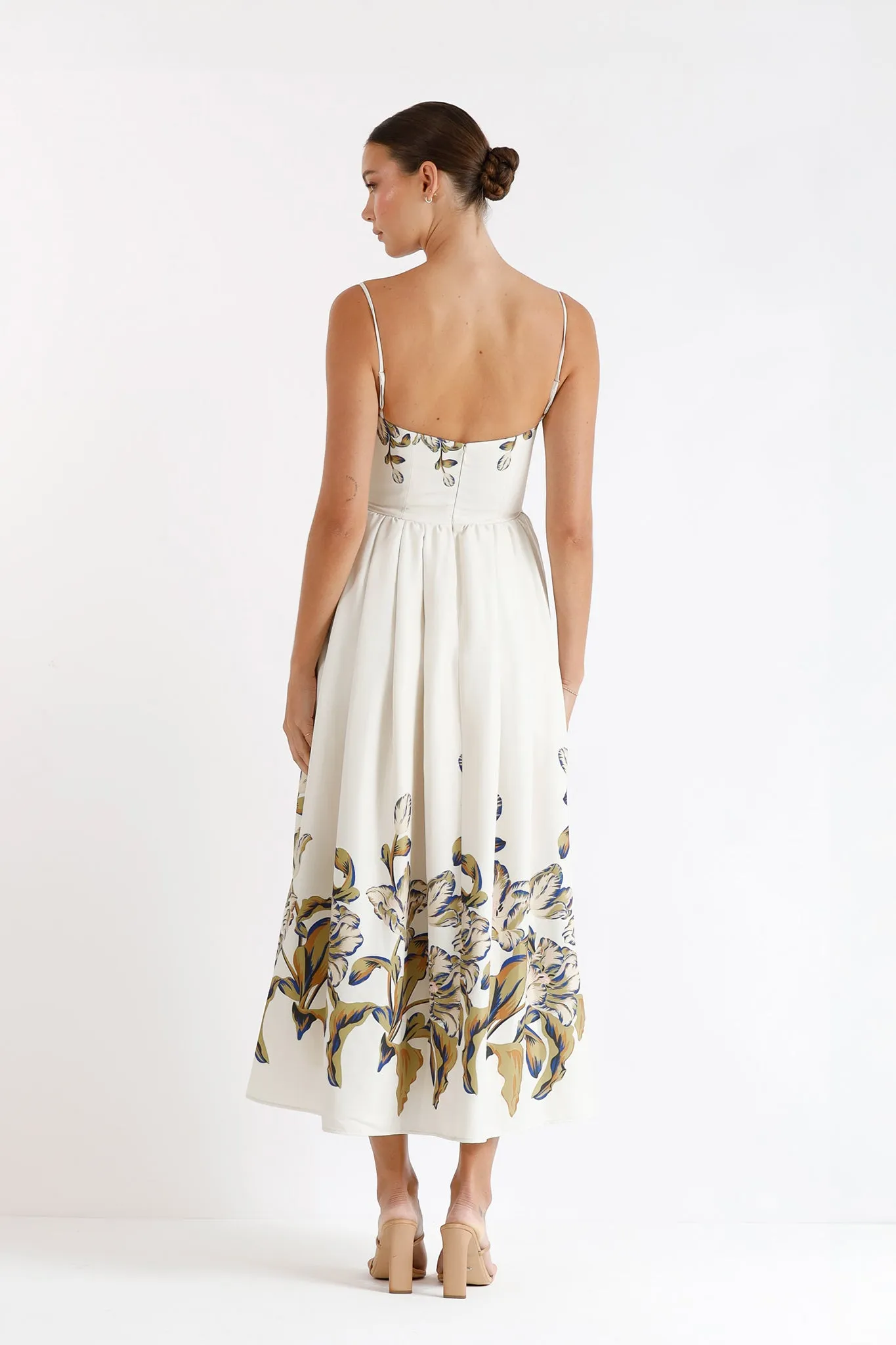 Flourish Flared Midi