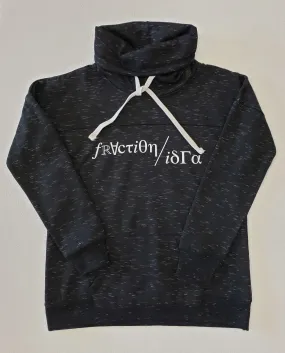 Fractionista Cowl Neck Hoodie