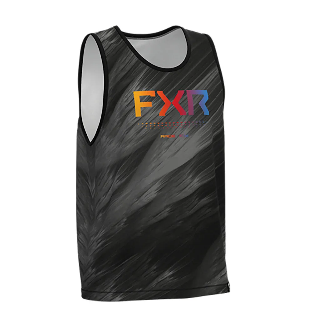 FXR Attack UPF Tank Top Black Optic