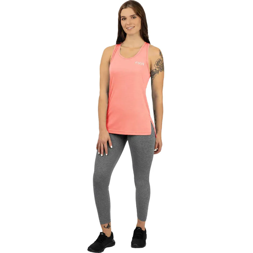 FXR Womens Lotus Active Tank Top Muted Melon Pink