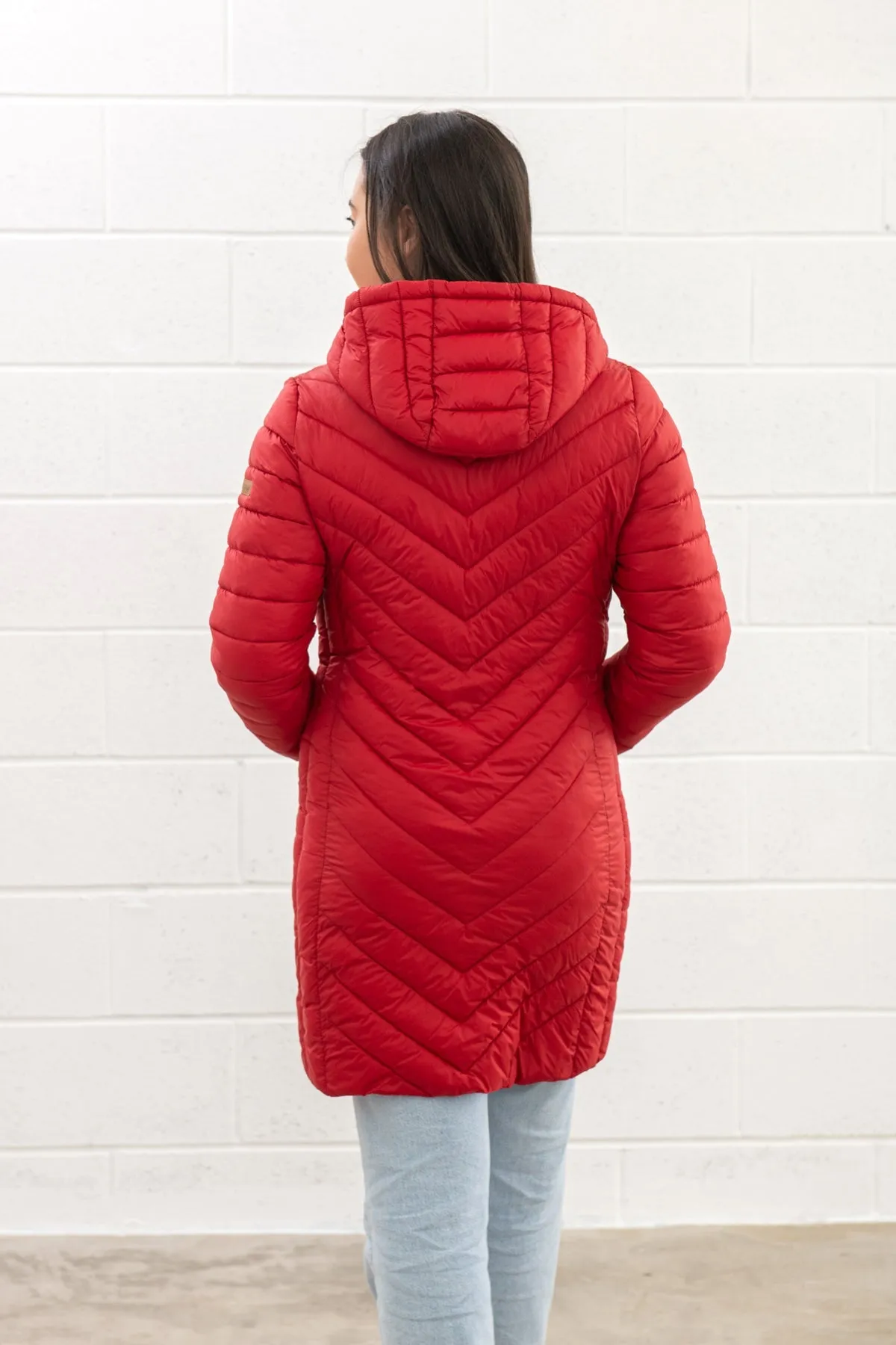 Laurel Coat - Red