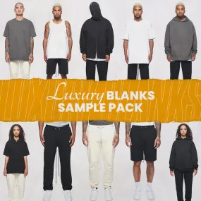 LUXURY BLANKS | SAMPLE PACK