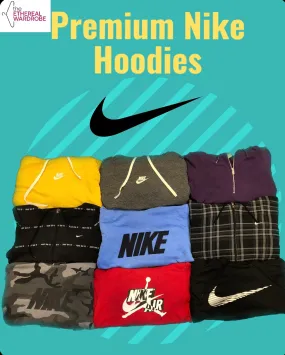 Premium Nike Hoodies and Sweatshirts Including Vintage Pieces