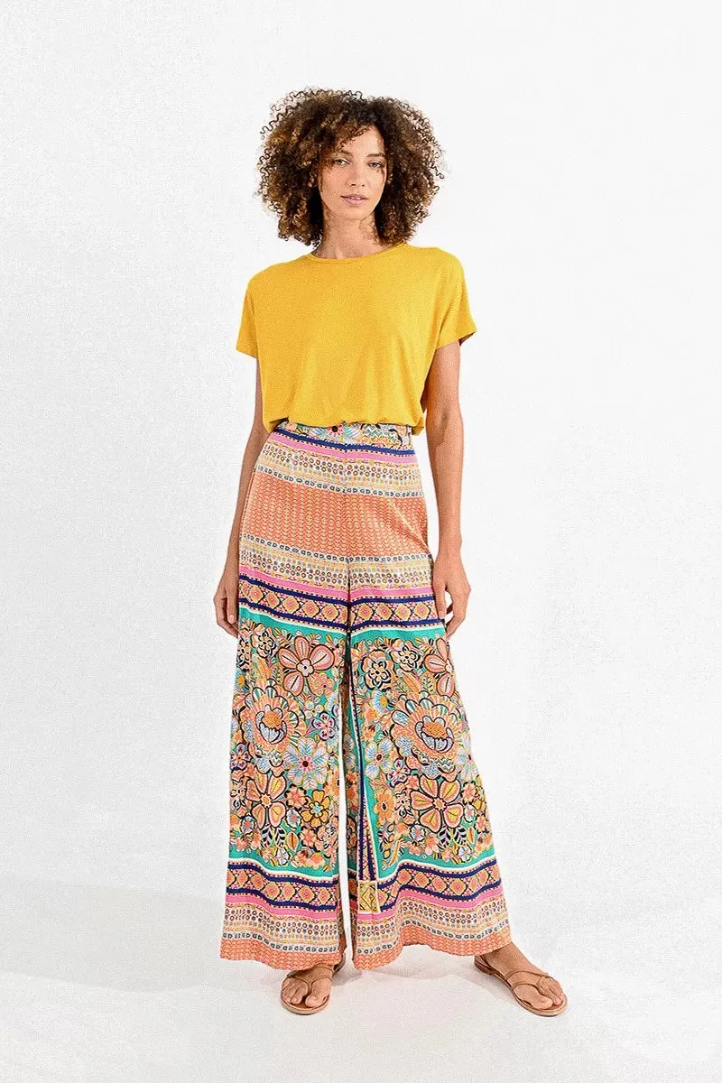 Print Palazzo Pants