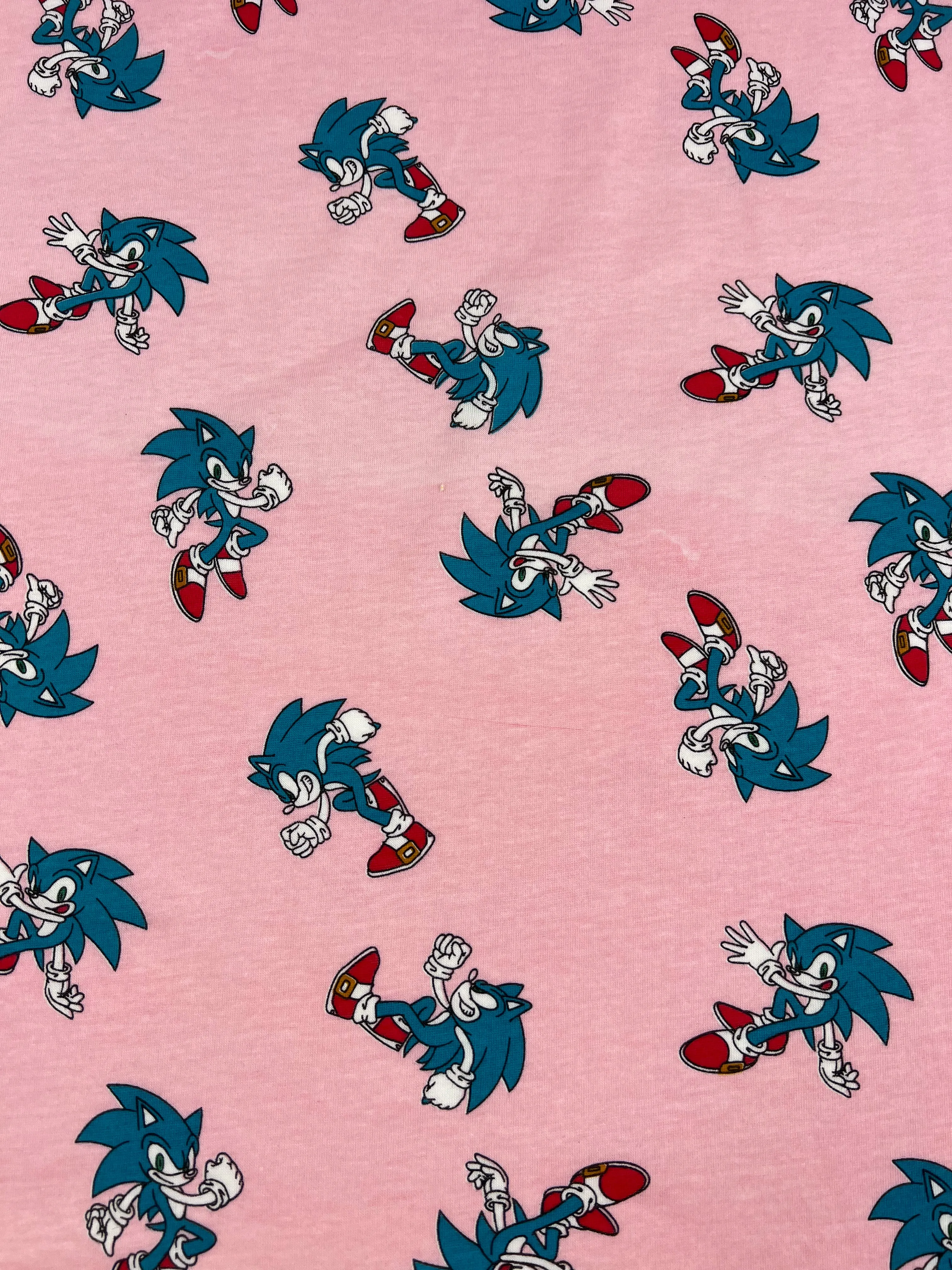 Printed Jersey - Sonic - 165cm