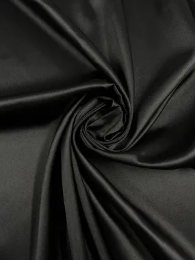 Satin Deluxe - Black - 150cm