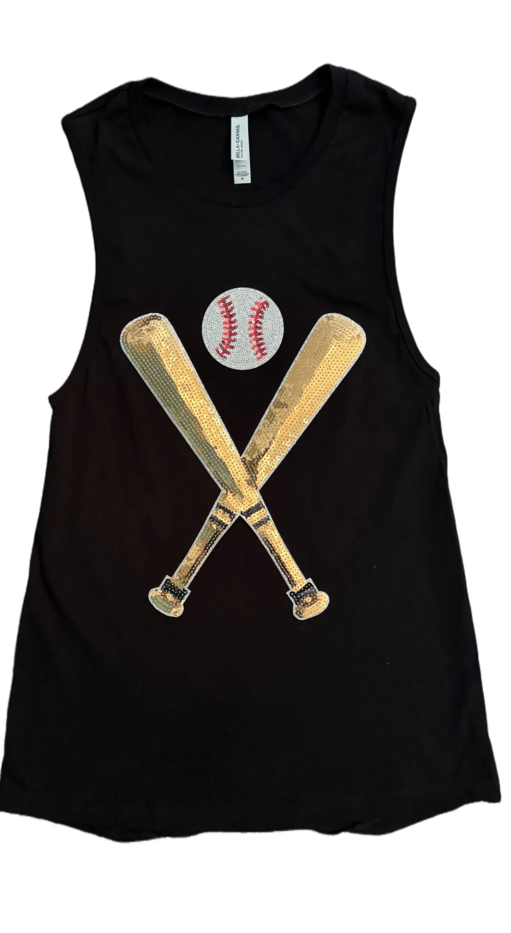 Sequin Bat & Ball Tops(Tanks & Sweatshirts)