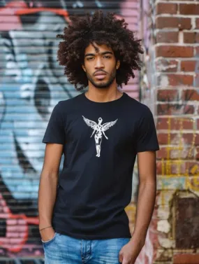 WINGED TEE - URBAN SERIES - BLACK